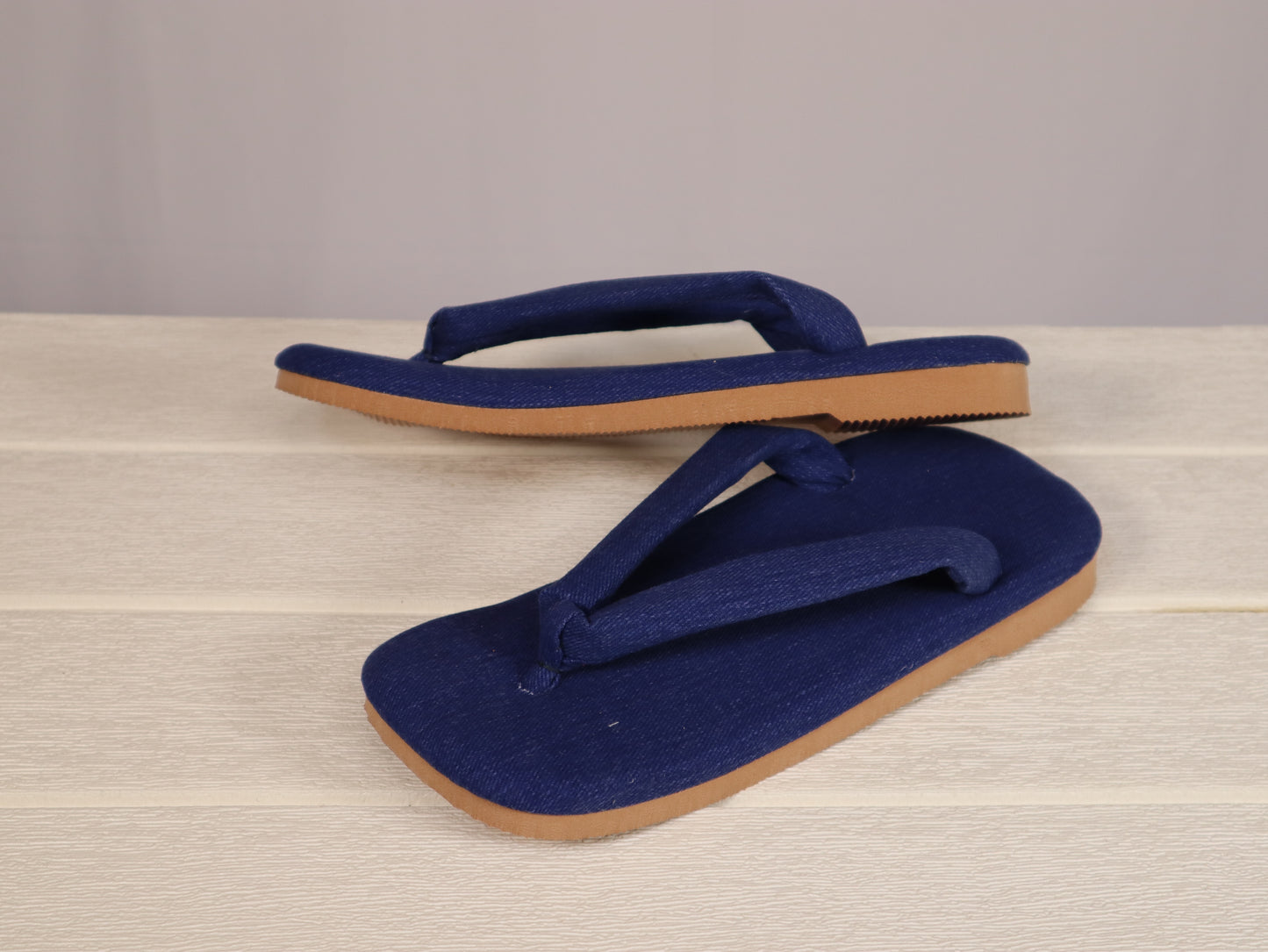Denim sandals